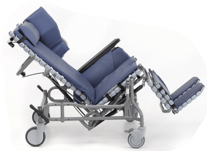 Broda geri chair vs wheelchair use when synthesis recliner tilt padding huntington special