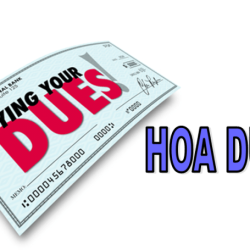 Are hoa dues prorated at closing