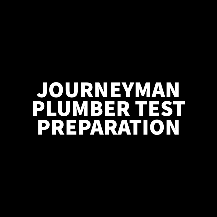 Free journeyman plumber practice test